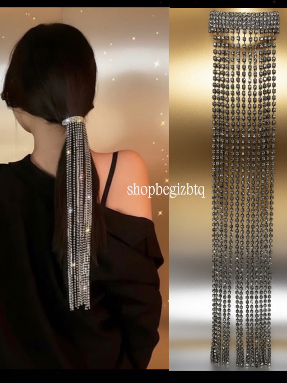 Super Elegant Silver Hairpin to Enhance your Casual or Night Our Hair look